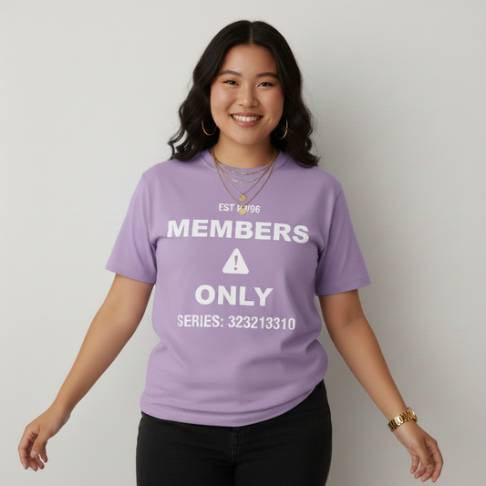 Members Tee Lavender