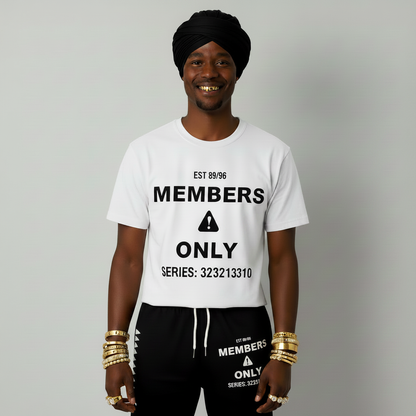 Members Tee White