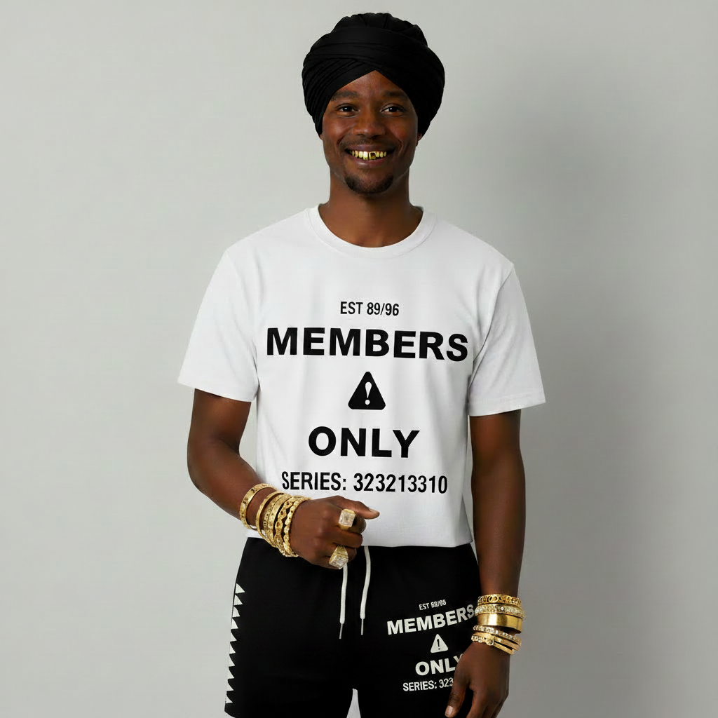 Members Tee White