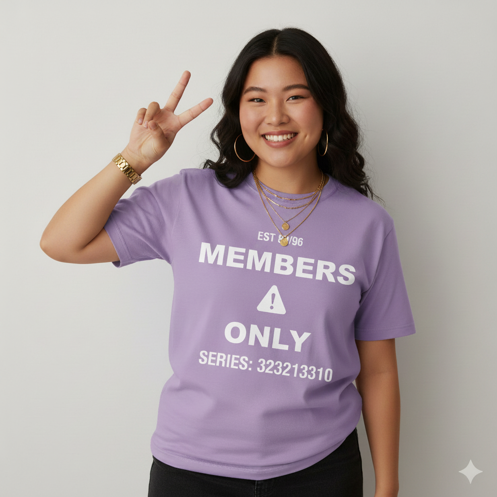 Members Tee Lavender