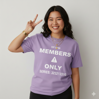 Members Tee Lavender