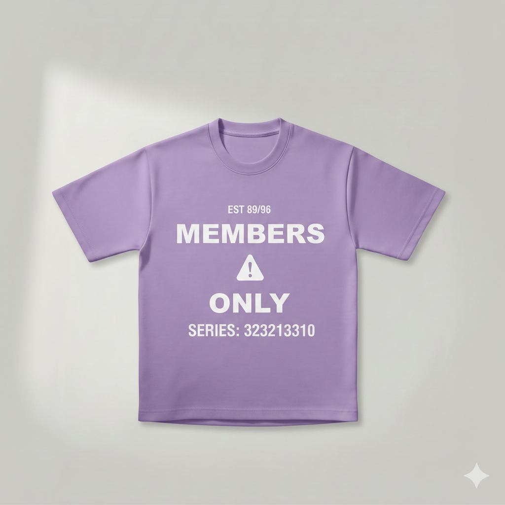 Members Tee Lavender