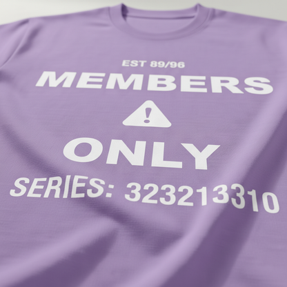 Members Tee Lavender